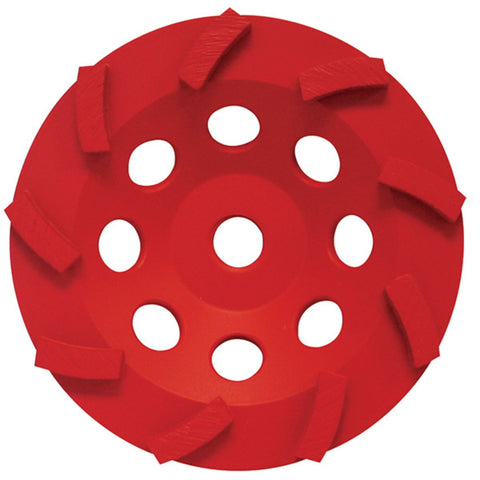 MEULE CUVE SPIRAL DIAMANTÉE 5'' X 5/8''-11