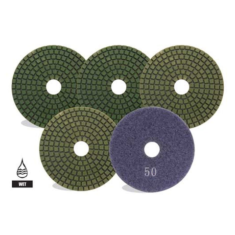 Disque de polissage. grain 100 - 4''