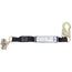 LONGE D’AMORTISSEMENT SP SIMPLE E4 - MOUSQUETON ET COULISSEAU ADP - 0,6 M (2 PI)