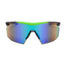 Lunette de sécurité bleue mirroir vert Pyramex PMXSEC
