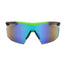 Lunette de sécurité bleue mirroir vert Pyramex PMXSEC