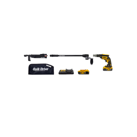 Système de sous-plancher sans fil DEWALT Quik Drive PRO250G2 avec moteur de visseuse DeWalt 2000 tr/min