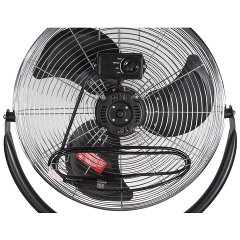 Ventilateur sur piédestal haute vitesse, Commercial, 3 Vitesses, Diamètre de 20''