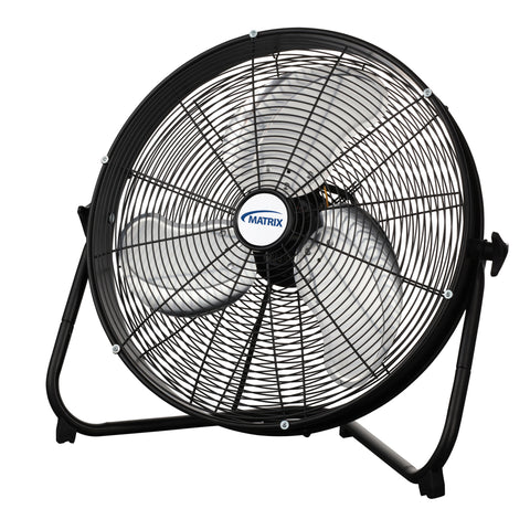 Ventilateur de plancher à haute vélocité, 3 vitesses, 20'' Diamètre