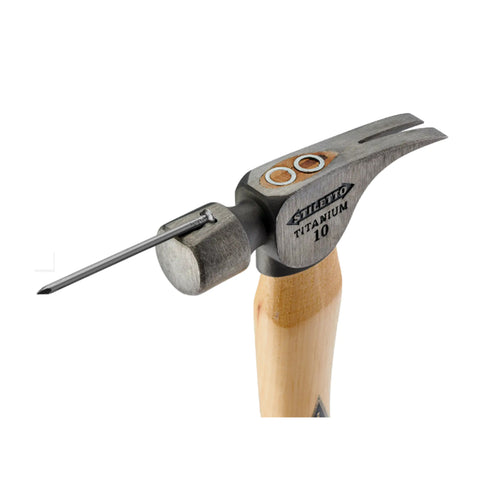 Marteau lisse/courbé de 10 oz Hickory