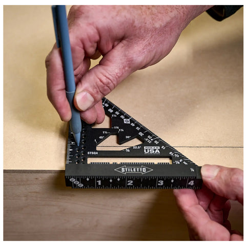 ÉQUERRE TRIANGLE 4-1/2''