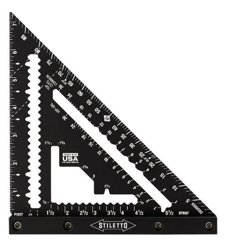 ÉQUERRE TRIANGLE CHARPENTIER 7'' SAE