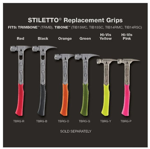 POIGNÉE DE RECHANGE NOIR STILETTO®