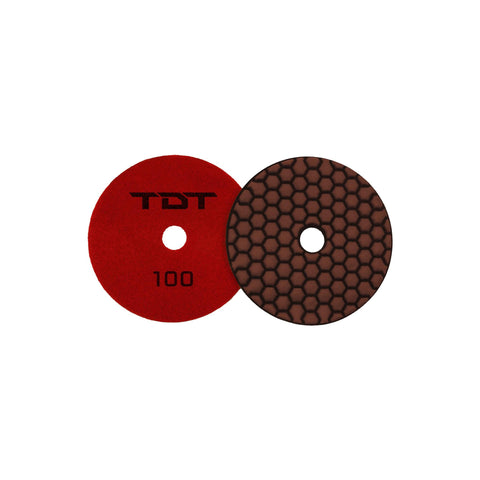 DISQUE DE POLISSAGE DIAMANT 4'' GR100