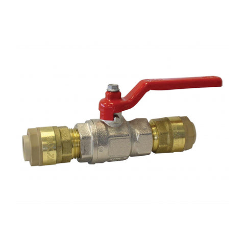 Robinet quart de tour en laiton 22 mm airline