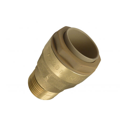 Raccord droit mâle 15 mm x 1/2 (m) bspt quickline