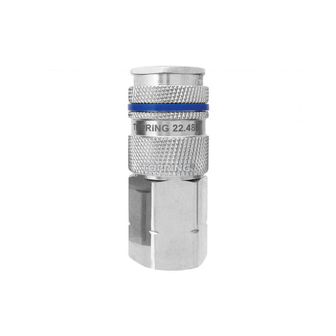 Raccord quiksilver (1/2 industriel) 1/2 (f) npt (automatique)