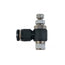 Régulateur de débit – coude fileté 1/4 x 1/4 (m) npt topfit