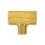 Jonction mâle en «t» 1/4 (f) x 1/4 (m) npt