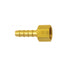 Raccord à barbillon (avec joint d’étanchéité) 1/4 x 1/4 (f) npt