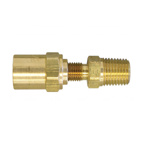 Raccord réutilisable pour tuyau en caoutchouc 9/16 x 5/16 x 1/4 (m) npt