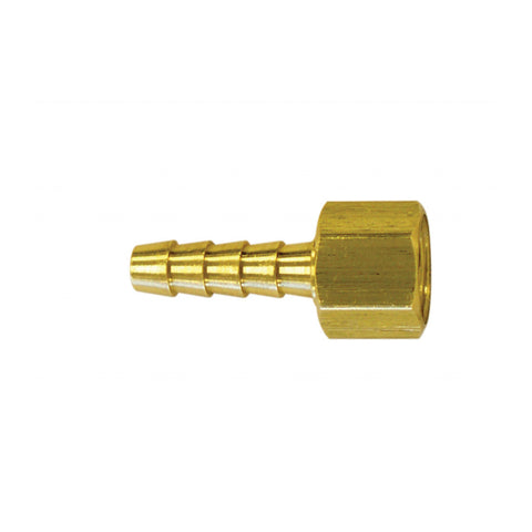 Raccord à barbillon 2 pièces 1/4 x 3/8 (f) nps