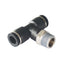 Jonction mâle en «T» pivotant 8 mm x 3/8 (m) bspt maxfit