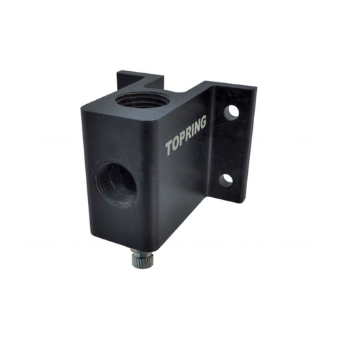 Distributeur 1/2 (f) npt x 3/8 (f) npt avec purgeur aluminium