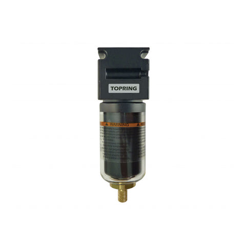 Filtre 1/4 medium manuel zinc+transp modulair