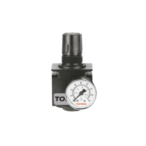 Régulateur 1/4 (manomètre inclus) mini (0-125 psi) modulair