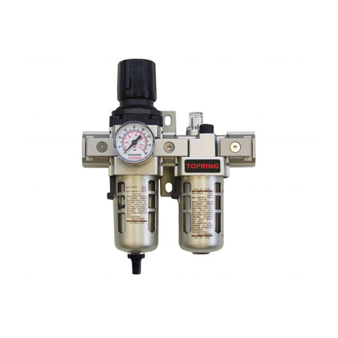 Filtre/régulateur+lubrificateur 1/4 airflo 300 auto