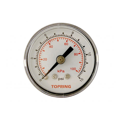 Manomètre 1-1/2'' – 1/8 npt cbm 0-15