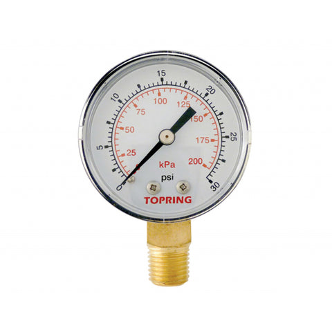 Manomètre 2'' – 1/4 npt lm 0-30