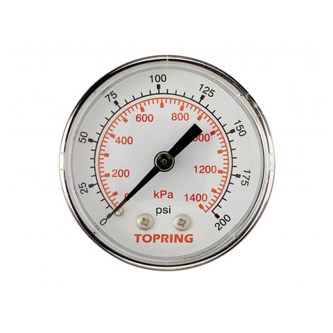 Manomètre 2'' – 1/4 npt cbm 0-200