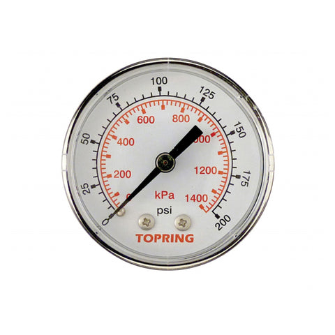 Manomètre 2-1/2'' – 1/4 npt cbm 0-200