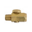 Régulateur débit à l'outil en laiton 1/4 (f-m) npt maxpro