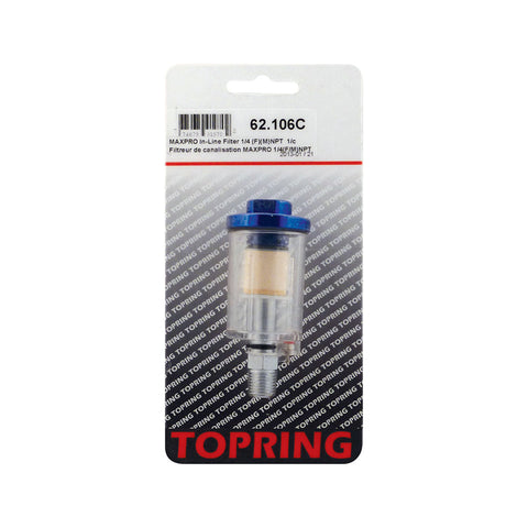 Filtre de canalisation 1/4 (f-m) npt maxpro
