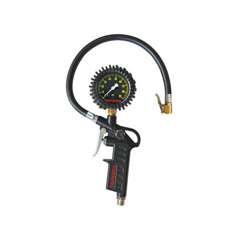 Jauge de gonflage pistolet/attache 15'' 0-90 psi