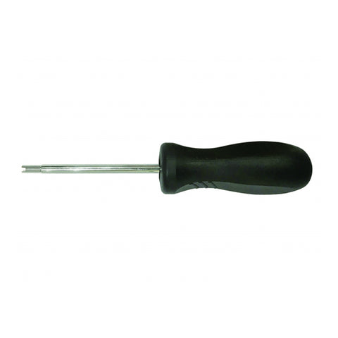 Outil pour extraction de valves de pneus