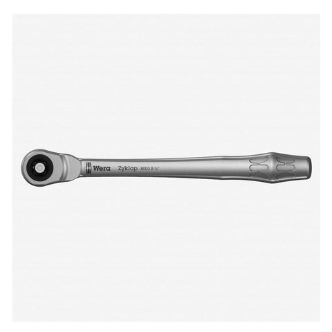 Cliquet Zyklop Metal avec carré mâle traversant, carré 3/8''