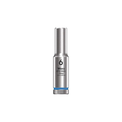 HMA Deep Douille longue à emmanchement 1/4'', 6mm