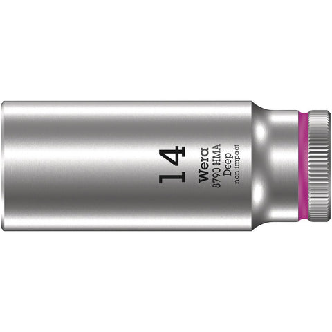 HMA Deep Douille longue à emmanchement 1/4'', 14mm