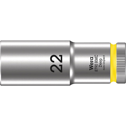 HMC Deep Douille longue à emmanchement 1/2'', 22mm