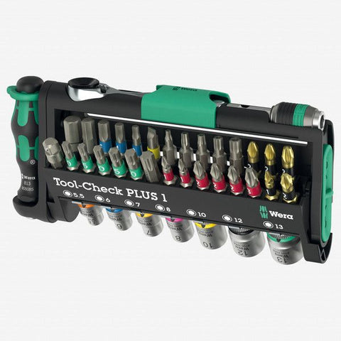 ENSEMBLE DE MINI RATCHET 1/4'' + DOUILLES IMPÉRIALES 39MCX